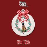 $12 Donation- Handmade Acrylic K9 Christmas Ornaments (Limited Time Only)