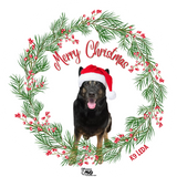 $12 Donation- Handmade Acrylic K9 Christmas Ornaments (Limited Time Only)