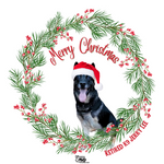 $12 Donation- Handmade Acrylic K9 Christmas Ornaments (Limited Time Only)