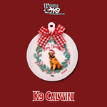 $12 Donation- Handmade Acrylic K9 Christmas Ornaments (Limited Time Only)