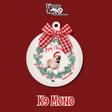 $12 Donation- Handmade Acrylic K9 Christmas Ornaments (Limited Time Only)
