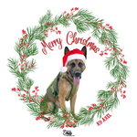 $12 Donation- Handmade Acrylic K9 Christmas Ornaments (Limited Time Only)