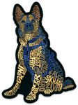 $8 Donation- Word Art Sticker