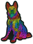 $8 Donation- Word Art Sticker