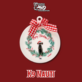 $12 Donation- Handmade Acrylic K9 Christmas Ornaments (Limited Time Only)