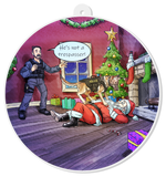 $14 Donation-Georgia Police K9 Foundation Christmas Card Design Collector Edition Ornament