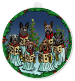$14 Donation-Georgia Police K9 Foundation Christmas Card Design Collector Edition Ornament