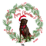 $12 Donation- Handmade Acrylic K9 Christmas Ornaments (Limited Time Only)