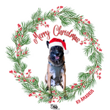 $12 Donation- Handmade Acrylic K9 Christmas Ornaments (Limited Time Only)