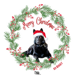 $12 Donation- Handmade Acrylic K9 Christmas Ornaments (Limited Time Only)