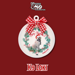 $12 Donation- Handmade Acrylic K9 Christmas Ornaments (Limited Time Only)