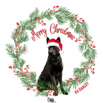 $12 Donation- Handmade Acrylic K9 Christmas Ornaments (Limited Time Only)