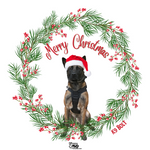 $12 Donation- Handmade Acrylic K9 Christmas Ornaments (Limited Time Only)
