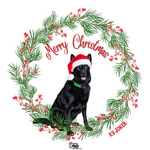 $12 Donation- Handmade Acrylic K9 Christmas Ornaments (Limited Time Only)