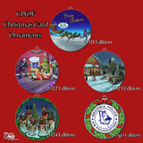 $14 Donation-Georgia Police K9 Foundation Christmas Card Design Collector Edition Ornament