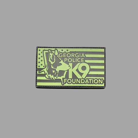$15 Donation- OD Green GPK9F American Flag Velcro Patch