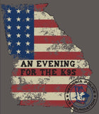 $32 Donation- 2023 An Evening for the K9s Comfort Colors T-Shirt
