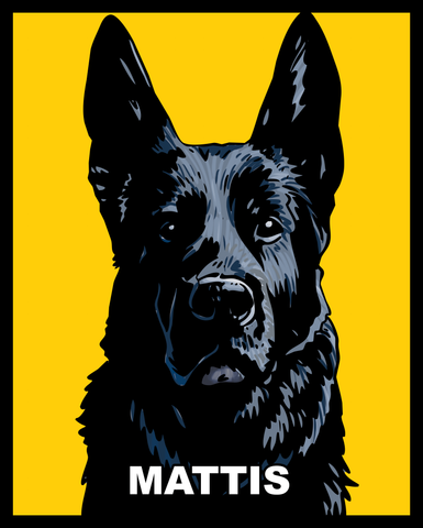 $5 Donation- K9 Mattis Sticker