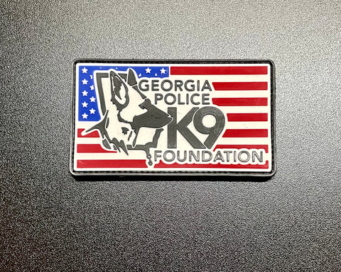 $15 Donation- GPK9F American Flag Velcro Patch