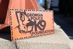 $22 Donation- Georgia Police K9 Foundation Leather Patch