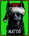 $6 Donation- Limited Edition K9 Mattis Christmas Sticker